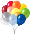 Balony metalik 30cm 10 kolorów - tantis.pl