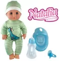 Lalka Natalia siusiający bobas z akcesoriami 30cm - tantis.pl