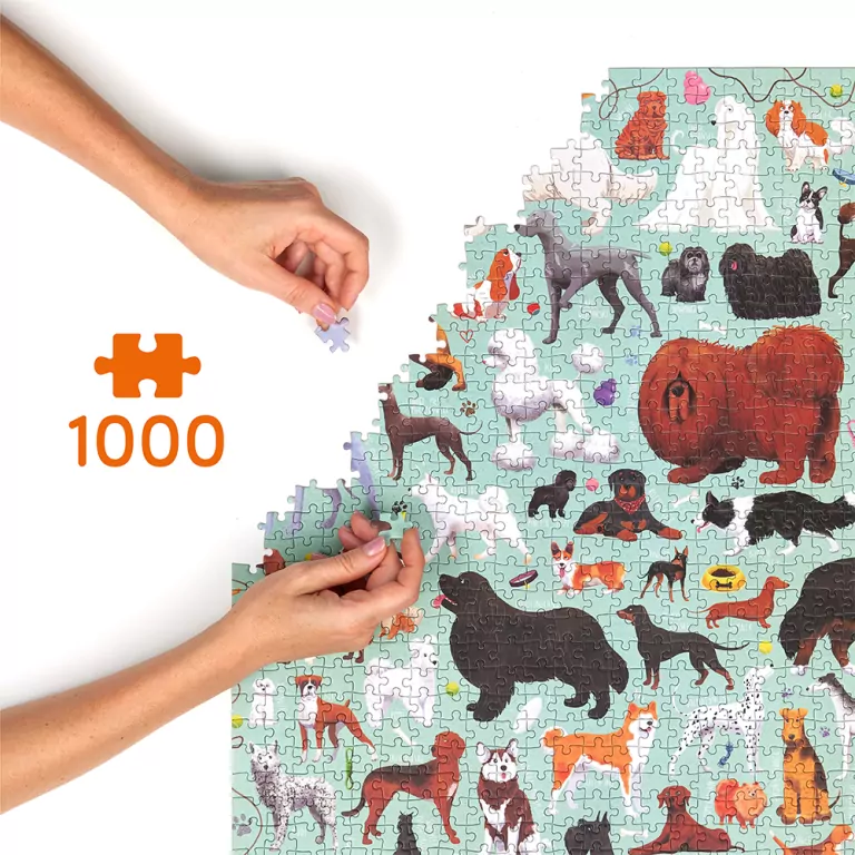 CzuCzu. Puzzlove. Psy. 1000 el. - tantis.pl