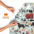 CzuCzu. Puzzlove. Psy. 1000 el. - tantis.pl
