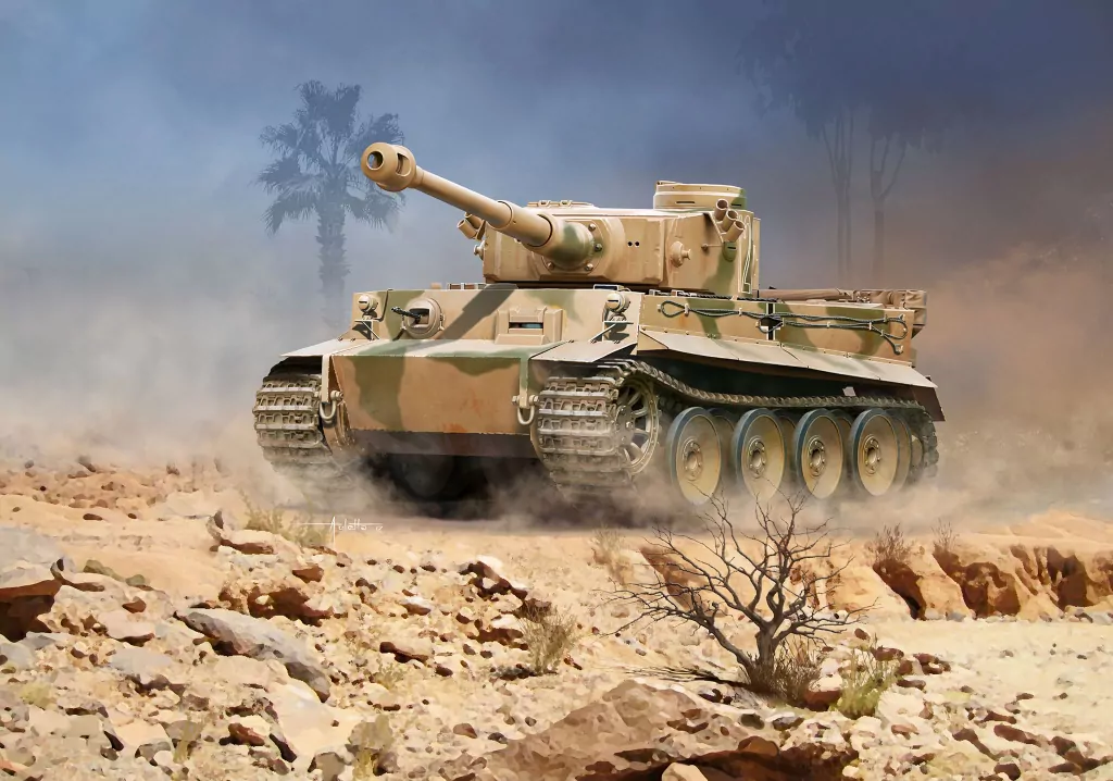 Pojazd 1:72 PzKpfw VI Tiger Ausf. H - tantis.pl