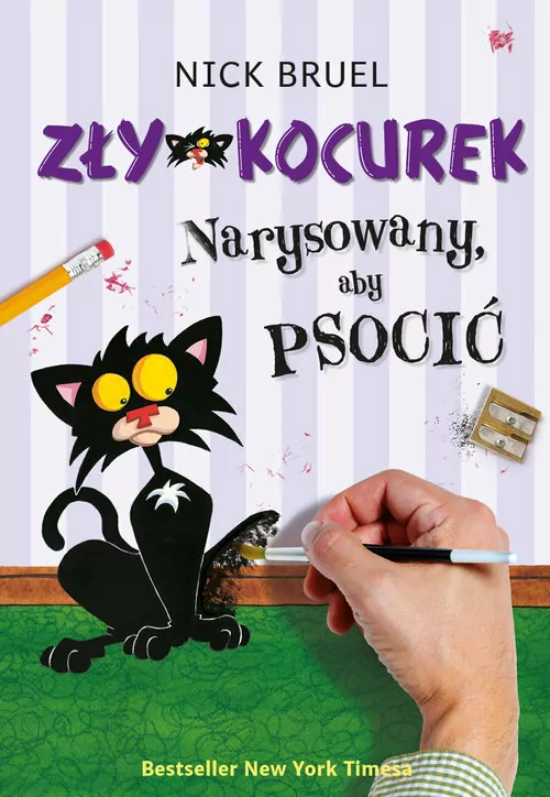 Narysowany, aby psocić. Zły Kocurek - tantis.pl