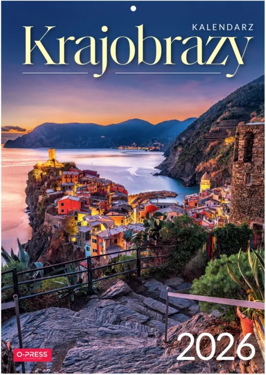 Kalendarz 2026 A4 Wieloplanszowy Krajobrazy - tantis.pl