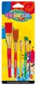 Pędzelki akrylowe. Colorino Kids. 5 sztuk - tantis.pl