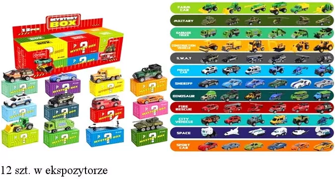 SWEDE. Auto niespodzianka, mix - tantis.pl