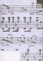 Zeszyt nutowy A4. Stojący, 12 linii