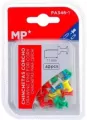 Pinezki tablicowe kolorowe 11mmx40szt - tantis.pl