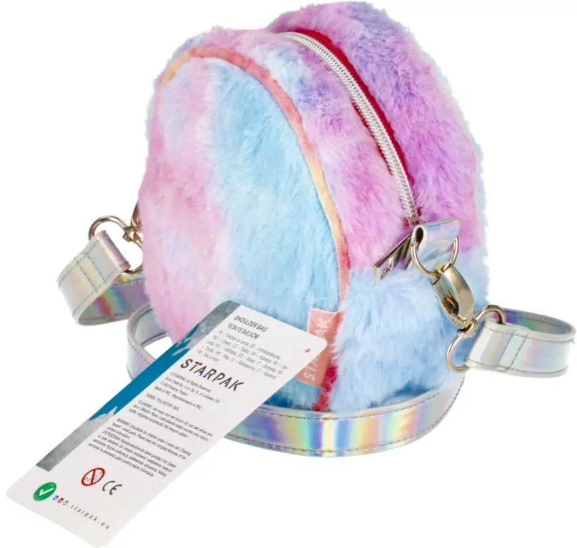 Torebka na ramię pluszowa Smiling - tantis.pl