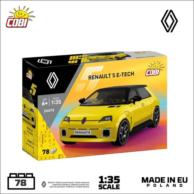 Renault 5 E-Tech Yellow - tantis.pl