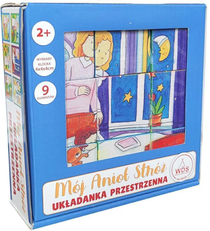 Układanka przestrzenna. Mój Anioł Stróż - tantis.pl