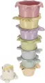 Kubeczki do układania 2w1 wieża BAM BAM - tantis.pl