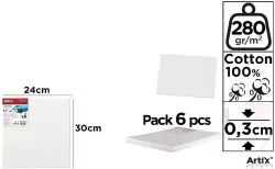 Tablica malarska 24x30x0,3cm 280G/m2