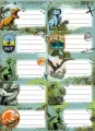 Naklejki na zeszyty pasek Jurassic park - tantis.pl