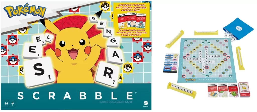 Scrabble Pokemon - tantis.pl