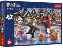 Puzzle 100 Bert w bombkach TREFL