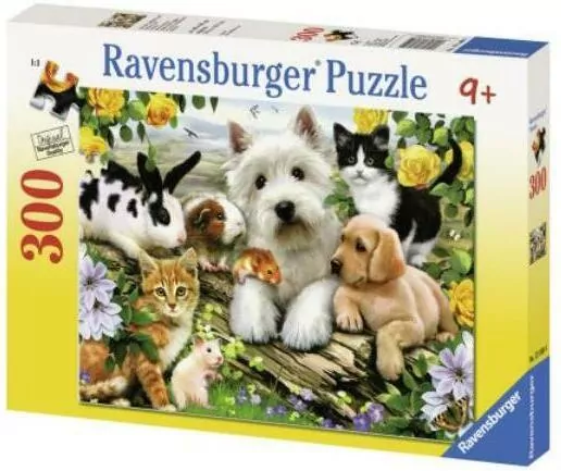 Puzzle 300 XXL Szczęśliwe zwierzęta - tantis.pl