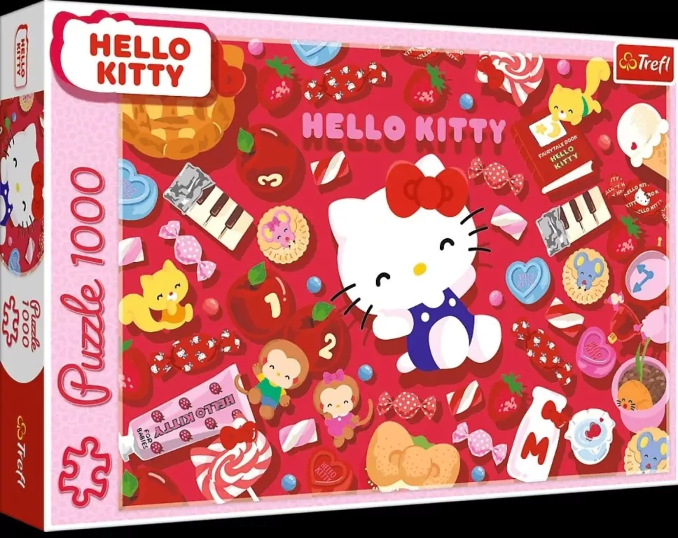 Puzzle 1000 Hello Kitty TREFL - tantis.pl