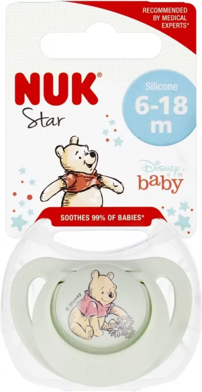 NUK. Star. Smoczek. 6-18 miesięcy - tantis.pl