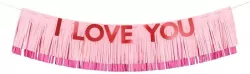 Baner I Love You 150x30cm