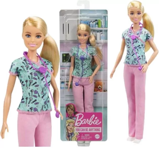 Lalka Barbie. Kariera. Pielęgniarka - tantis.pl