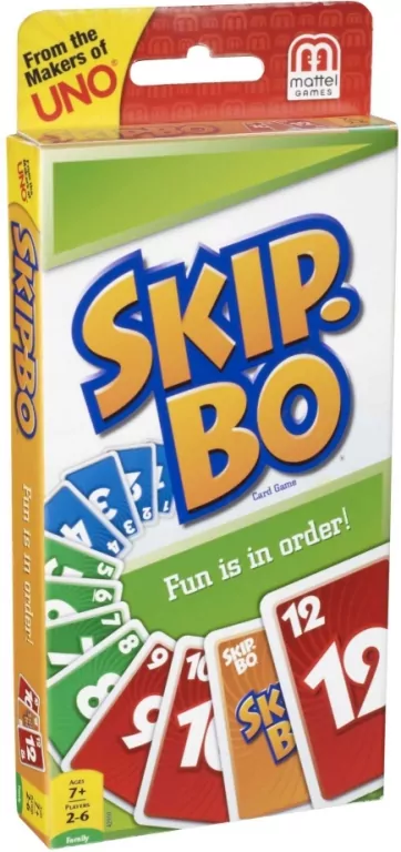 SKIP-BO gra karciana MATTEL - tantis.pl