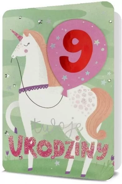 Karnet B6 Urodziny (wymienne cyfry) - tantis.pl