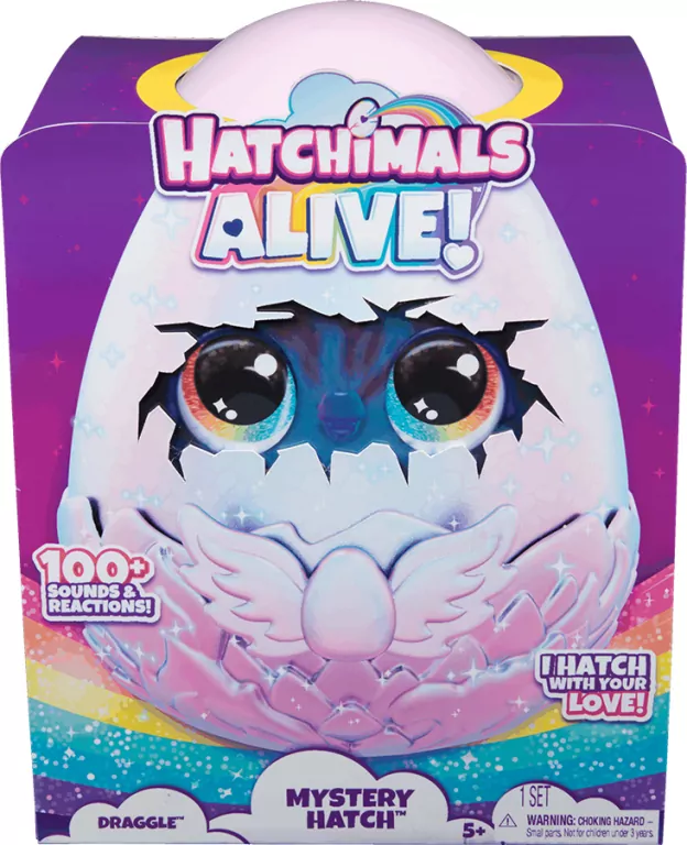 Hatchimals Alive Magiczne Jajo - Smoki - tantis.pl