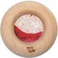 Drewniana zabawka sensoryczna Donut Calm czerwony - tantis.pl