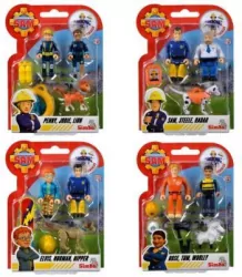 Figurka Strażak Sam 3 szt. mix