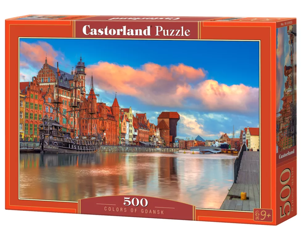 Puzzle 500. Colors of Gdansk B-53933 - tantis.pl