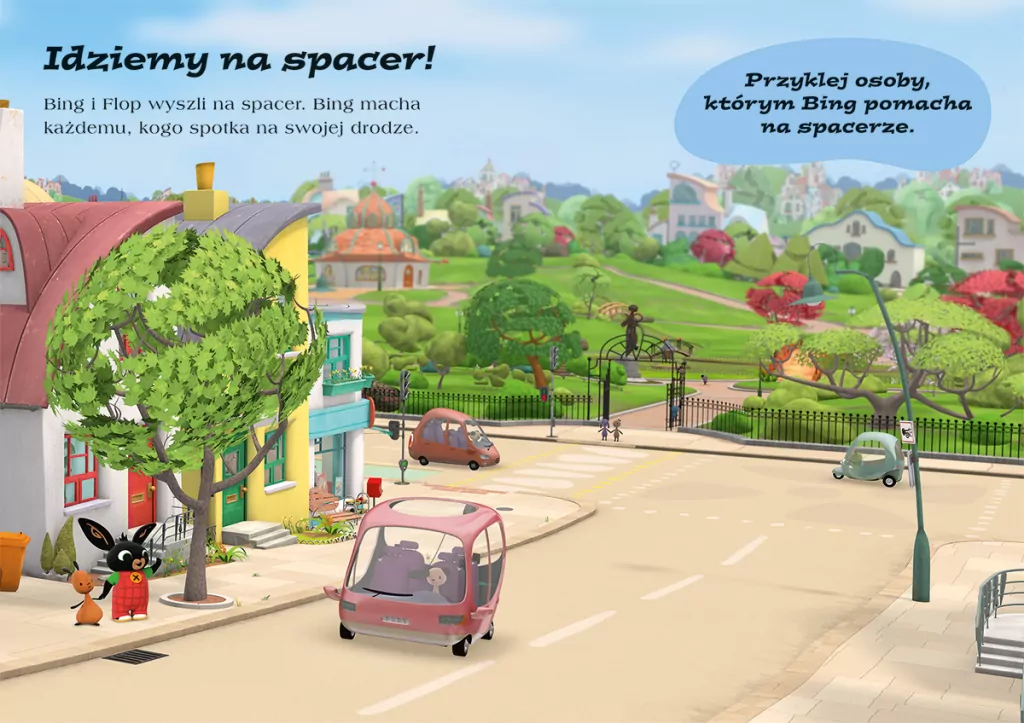 Mój dzień z Bingiem. Zabawy i zadania z naklejkami. Bing - tantis.pl