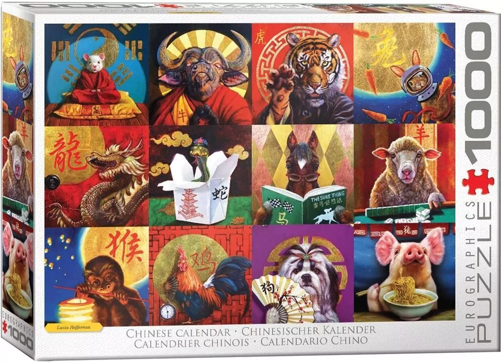 Puzzle 1000. Chinese Calendar - tantis.pl