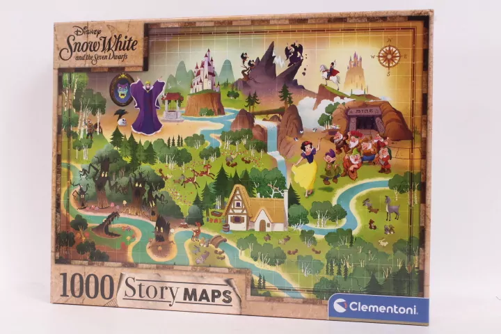 Puzzle 1000 Story Maps Śnieżka - tantis.pl