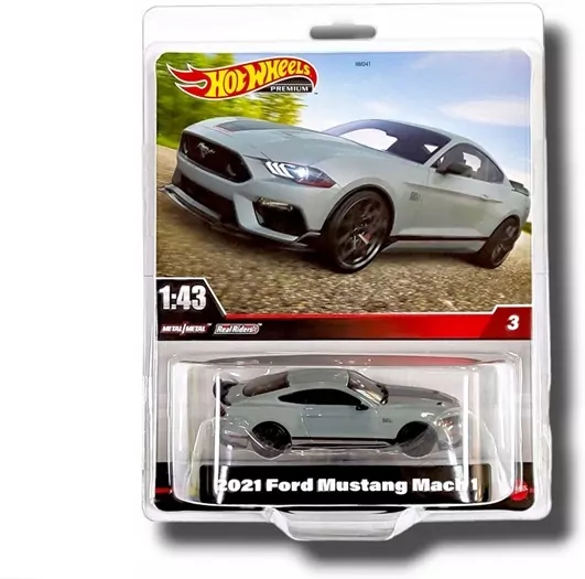 Hot Wheels Ford Mustang 1:43 - tantis.pl