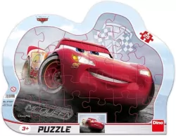 Puzzle 25 ramkowe Auta cars II Zygzak