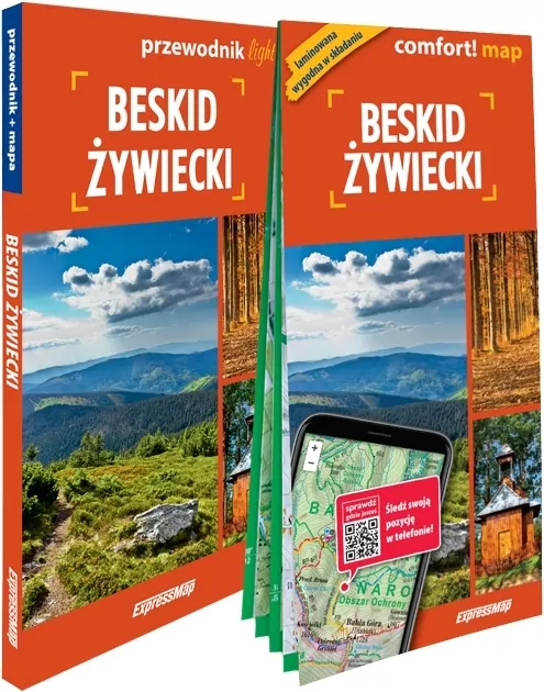 Beskid Żywiecki. Comfort! map light + mapa - tantis.pl