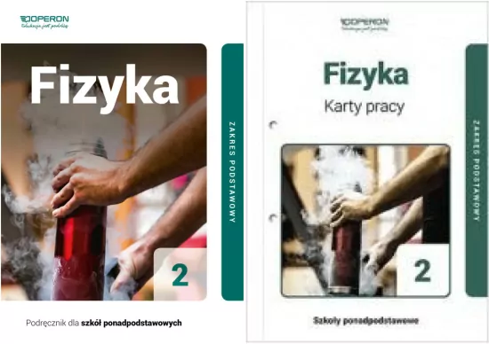 Pakiet: Fizyka 2. Podręcznik.Karty pracy dla szkół ponadpodstawowych. Zakres podstawowy
