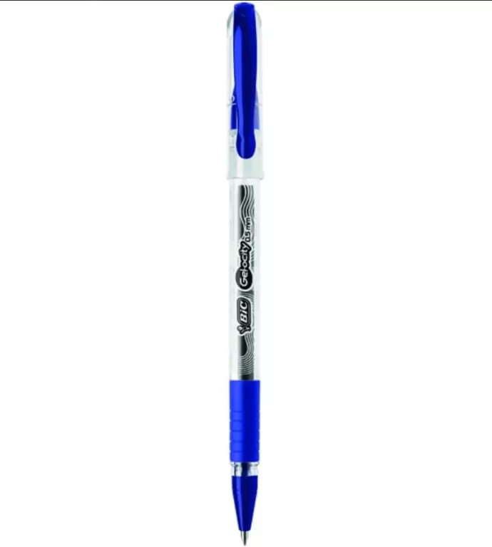 Długopis żelowy BIC Gel-ocity Stic, niebieski. 30 sztuk - tantis.pl