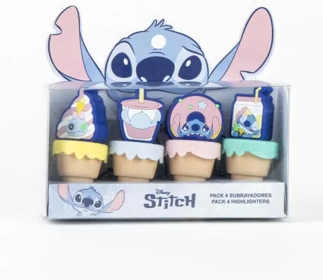 Zestaw zakreślaczy Stitch