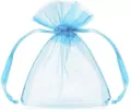Woreczki z organzy błękit 10cm - tantis.pl