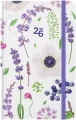 Kalendarz kieszonkowy 2026 Fioletowe kwiaty ALBI - tantis.pl