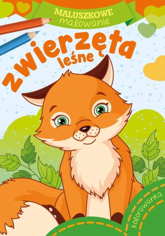 Zwierzęta leśne. Maluszkowe malowanie - tantis.pl