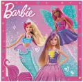 Serwetki papierowe Barbie Fantasy 33x33cm - tantis.pl