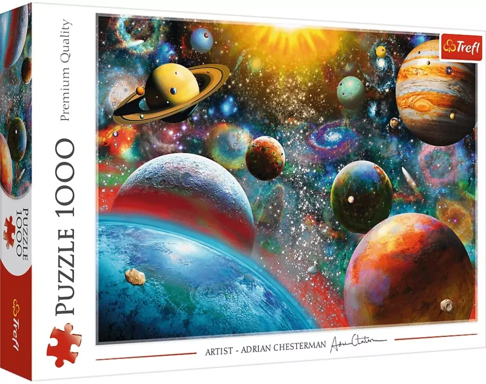 Kosmos. Puzzle 1000. Trefl - tantis.pl