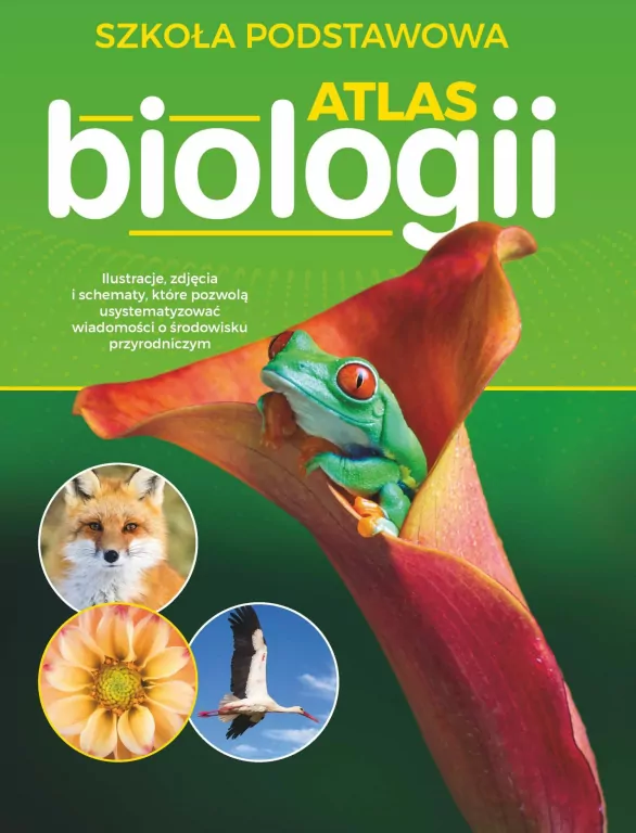 Atlas biologii. Szkoła podstawowa - tantis.pl