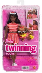 Barbie Jednakowa stylizacja Lalka i piesek - Paski - tantis.pl