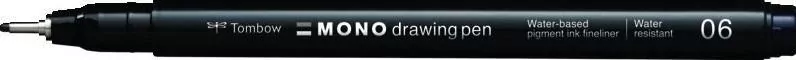 Cienkopis Mono drawing pen czarny 06 0.5mm - tantis.pl