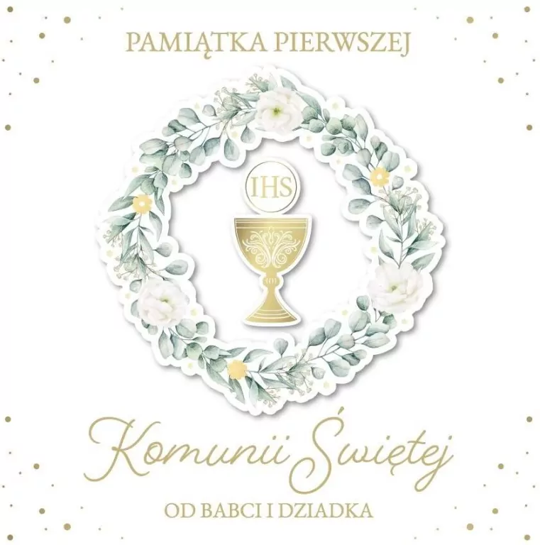 Pamiątka książeczka Komunia - tantis.pl