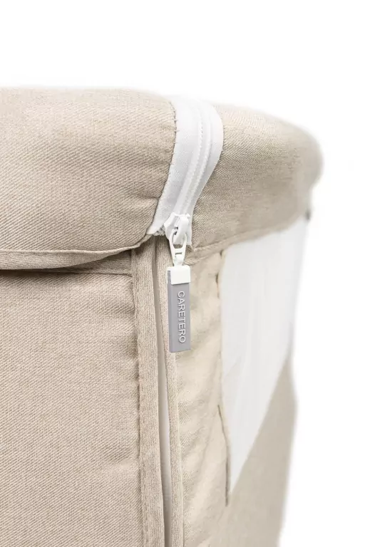 Caretero Łóżeczko Sleep2gether dostawne beżowe - tantis.pl