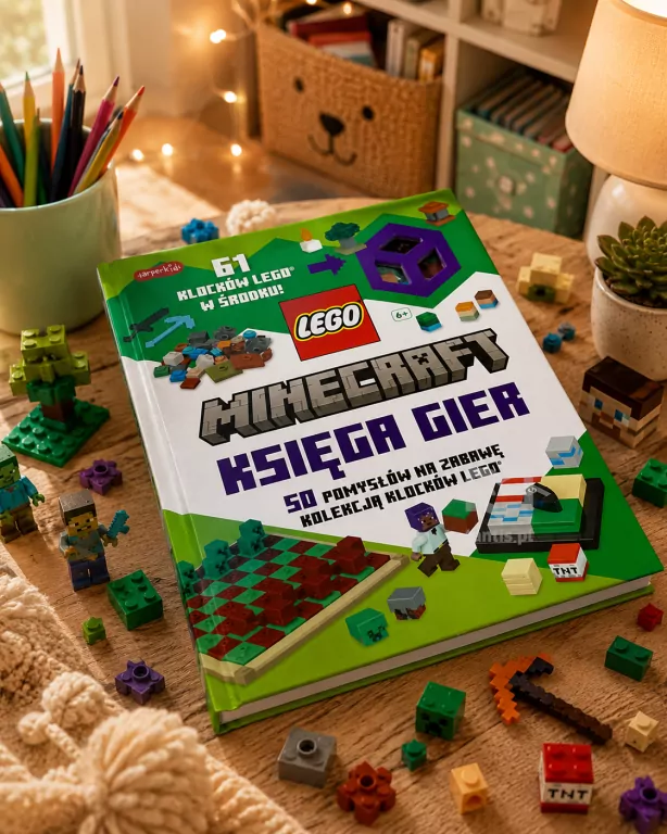 LEGO Minecraft. Księga gier - tantis.pl
